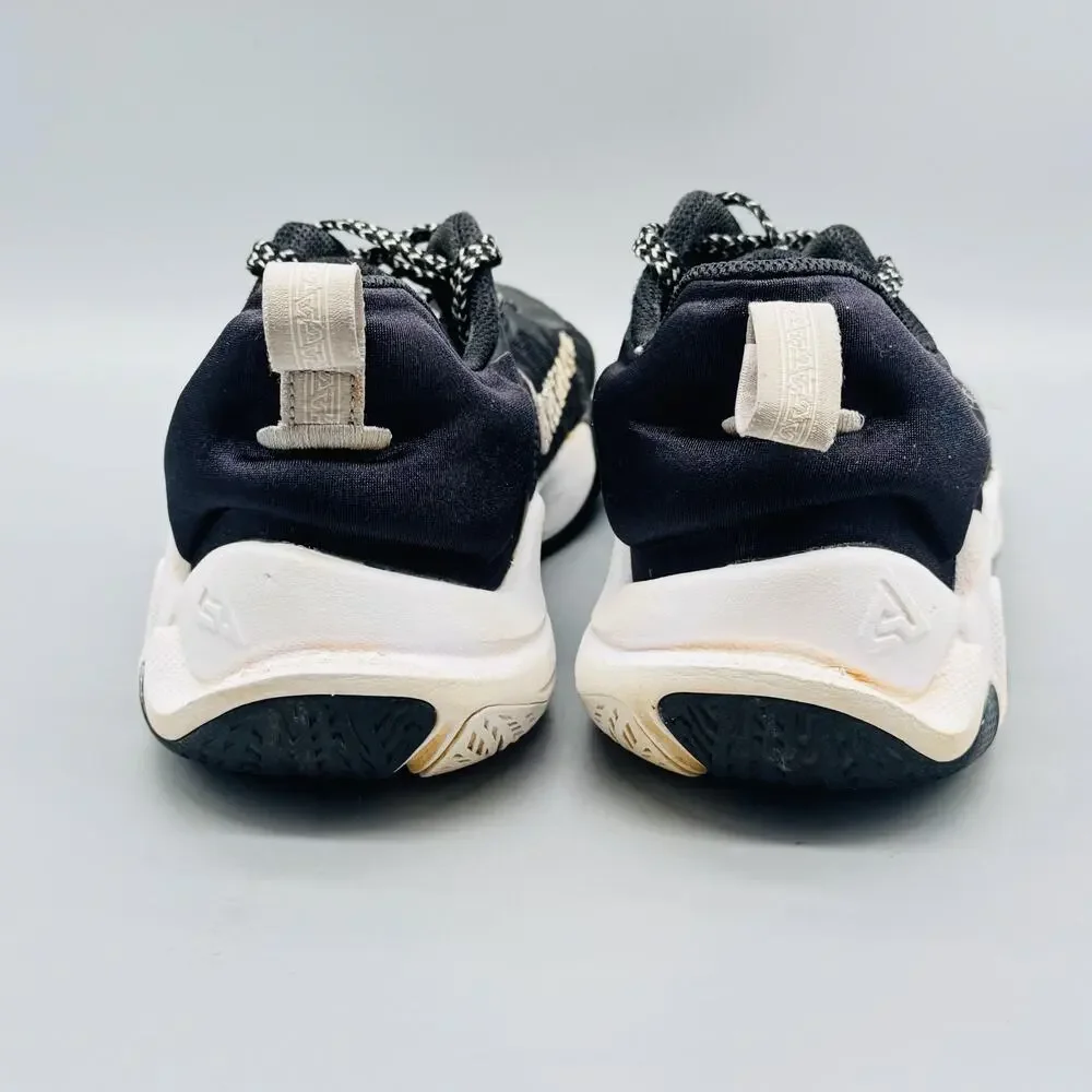 Nike Shoes Kids Boys 4 Black White Giannis Immortality Basketball Sneakers